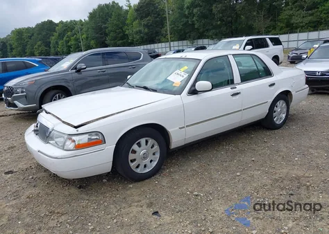 2005 Mercury Grand Marquis Ls/Lse из США, поврежденный, VIN 2MEFM75W35X660867
